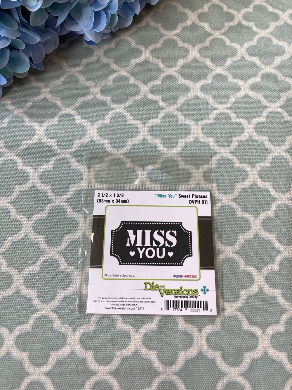 Die-Versions Miss You Tag Die NEW